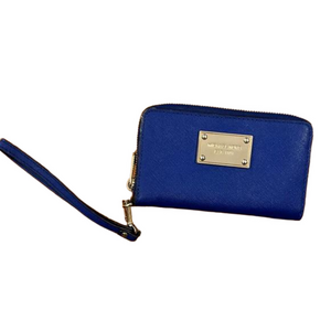 Michael Kors Royal Blue Wristlet